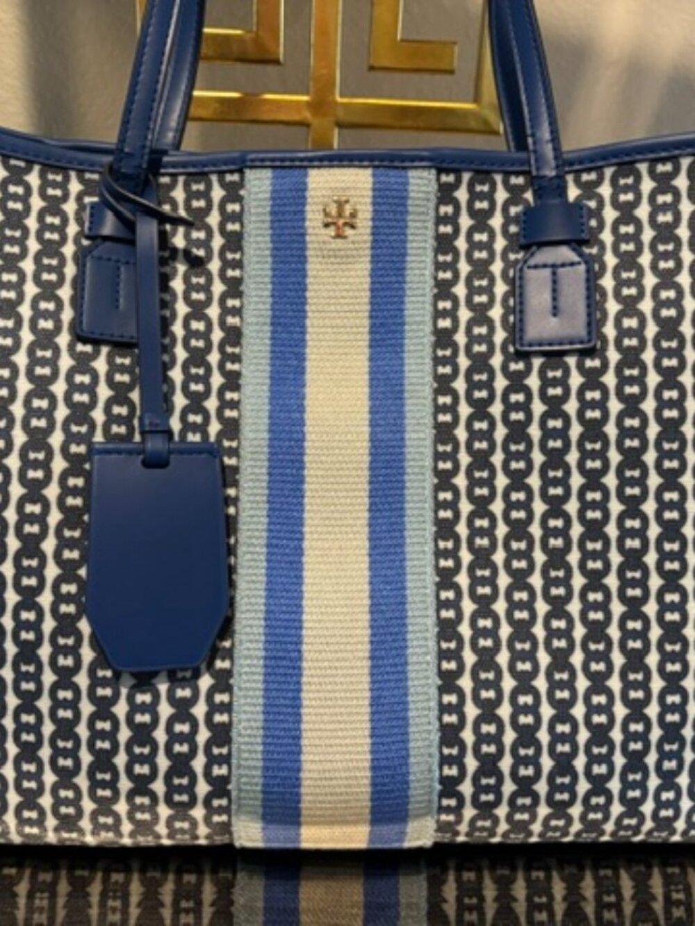 Tory Burch Large Tote Royal Blue